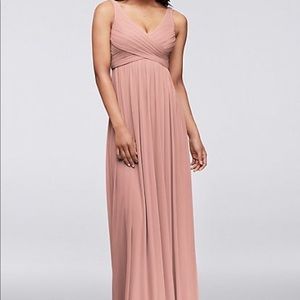 Maternity friendly bridesmaid dress